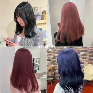 カラー MINX　長池 陽菜🎀のヘアスタイル