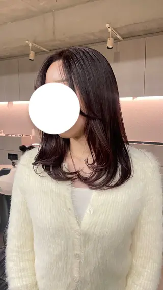 ロング レイヤーカット /siteのヘアスタイル