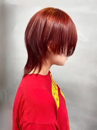 セミロング カラー 柏 デザインカラー/ レイヤー🐣シオリのヘアスタイル