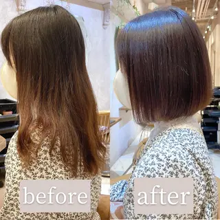 ショート カラー ツヤ髪になりたい方へ 🩷柴田知亜希のヘアスタイル