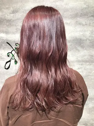 セミロング カラー Blanco 村松 美里のヘアスタイル