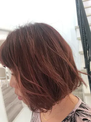 カラー La.fleur ラ.フルールのヘアスタイル