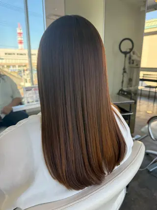 ロング riho /ATTRICE昭和のヘアスタイル