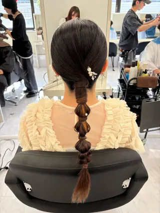 ヘアアレンジ 🎀レイヤー×透明感 カラー🎀Ayanoのヘアスタイル