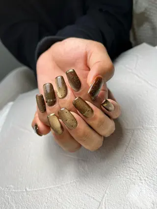 ネイル 丁寧カウンセリング 個性派ネイルyukoのネイルデザイン