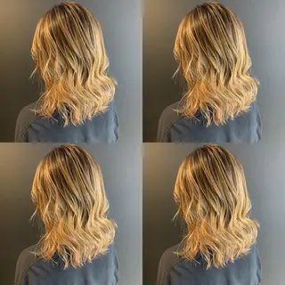 ミディアム カラー ✨髪質改善✖︎韓国 レイヤー✨ナカムラのヘアスタイル