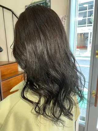 ロング カラー ボブ/インナーカラー ショート/佐野祥子のヘアスタイル