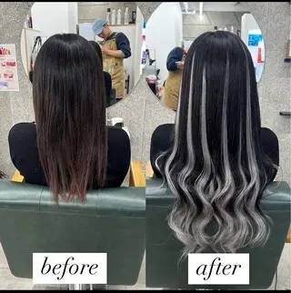 ロング Merci ヒロキのヘアスタイル