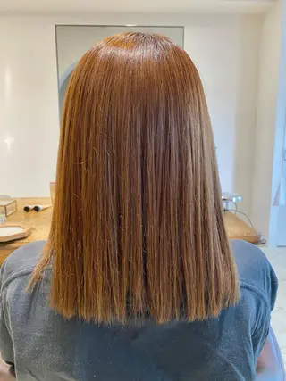 ミディアム 大倉 未波のヘアスタイル