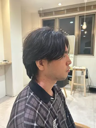 パーマ メンズ いぶき/透明感カラー 🎨メンズパーマ🔥のヘアスタイル