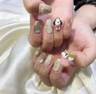 ネイル 西岡 杏のネイルデザイン