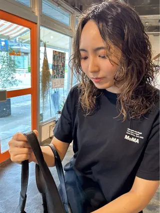 ミディアム 透明感カラー 暖色shihoのヘアスタイル