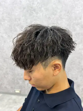 パーマ りょうま⚡️メンズ パーマ特化⚡️新小岩のヘアスタイル