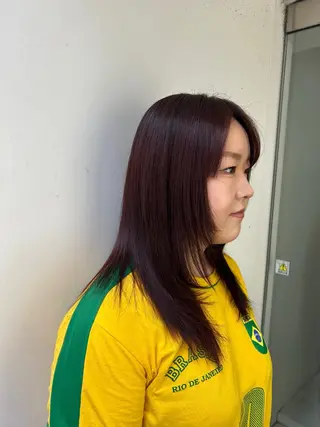 ロング カラー マツエク/ハイト ーン🌺kae🌺のヘアスタイル