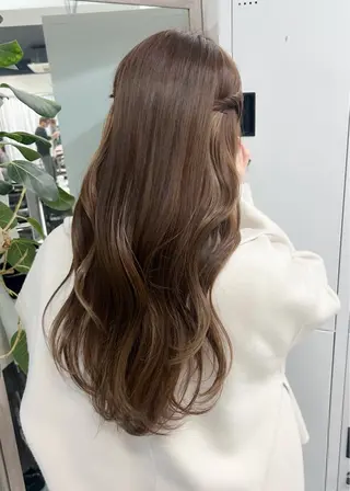 ロング 中川 ほのかのヘアスタイル