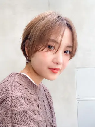 ミディアム カラー ヘアアレンジ 💝髪質改善💝_ chlom🌸春🌸のヘアスタイル