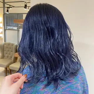 ミディアム カラー 関口 桃花🌷 暖色カラーのヘアスタイル