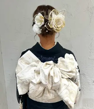 大人カラー✳︎ボブ 横関由美のヘアスタイル