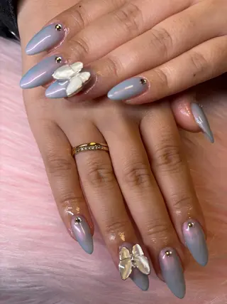 ネイル rukianail 新里のネイルデザイン