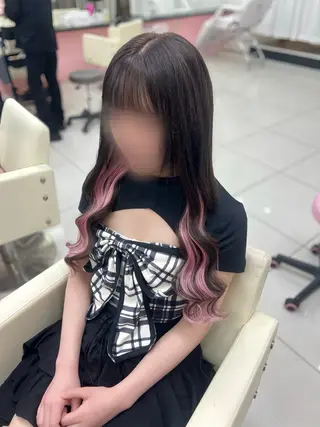 ロング 【シールエクステ】 chihoのヘアスタイル