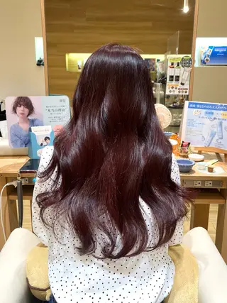 ロング カラー ヘアアレンジ Luce大宮所属・艶/暖色カラー Ayaka🫧🎀のヘアスタイル
