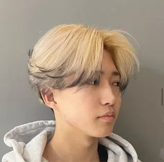 カラー メンズ えーき/渋谷No.1 /メンズヘア/当日割のヘアスタイル