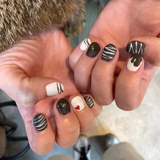 ネイル パラジェル登録サロン N°nail 立川のネイルデザイン