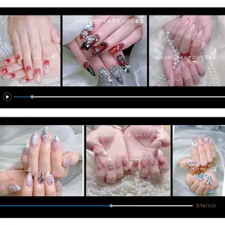 ネイル ラベンダー💖日暮里 ルル💖ネイルのネイルデザイン