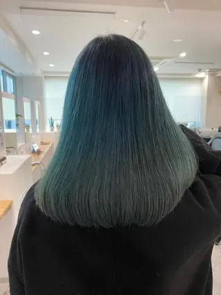 ミディアム カラー JILBLAN京都 ショート/ハイライトのヘアスタイル