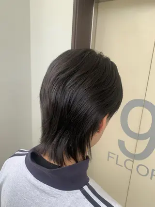 ショート パーマ メンズ 🏆ハッシュカット× 髪質改善🏆カイトのヘアスタイル