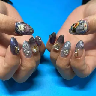 ネイル かわいいおつめ アサイのネイルデザイン