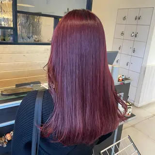 ロング カラー スナコザワ レナのヘアスタイル