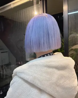 ミディアム カラー daiki 原宿のヘアスタイル