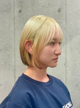 ショート The C 表参道所属・似合わせ小顔ショート ◎TheC 西野瑛斗のヘアスタイル