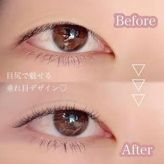 マツエク・マツパ 安藤 真結香のマツエク・マツパデザイン