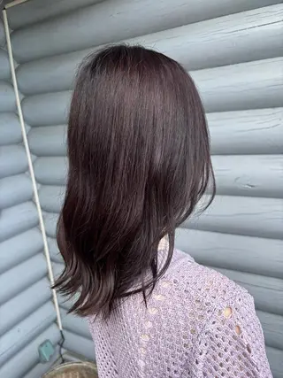 カラー 川原 結希音のヘアスタイル