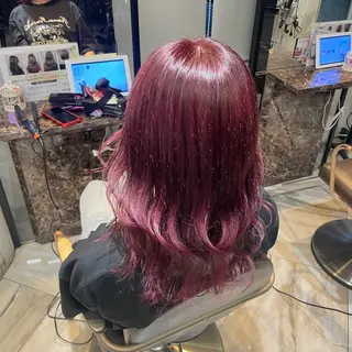 カラー LUNTY NAMBA 難波駅前店所属・透け感ベージュ 🪐REN🪐のヘアスタイル