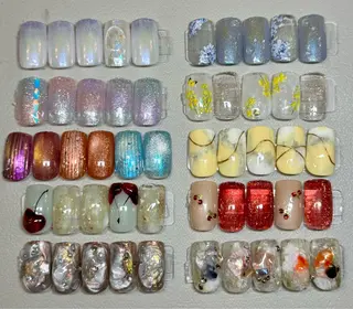 ネイル nail salon supe_所属・supe_ 八幡🐺*❅·̩͙のネイルデザイン
