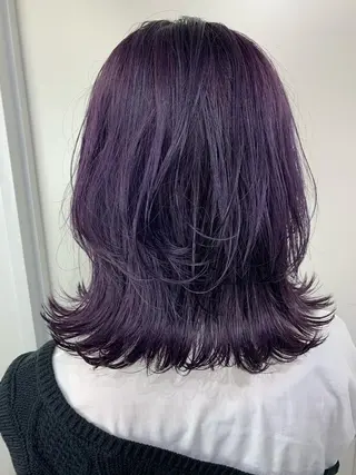 ミディアム 家田 竜のヘアスタイル
