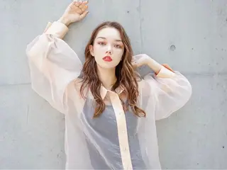 セミロング ROCCA hair HARU🩵のヘアスタイル