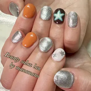 ネイル ラウバイマノマノ なかざとのネイルデザイン