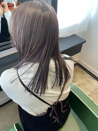 セミロング カラー ヘアアレンジ ネイル マツエク・マツパ アイブロウ 広島/ボブ/レイヤー 🌿‬wakabaのヘアスタイル