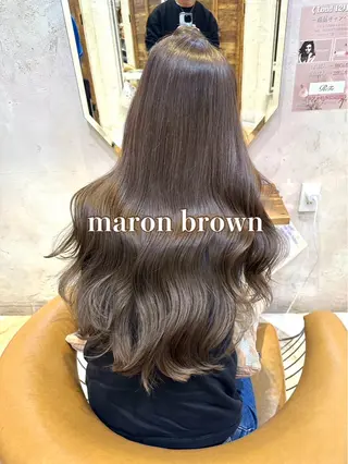 ロング Lond damask Rose所属・白滝 心音のヘアスタイル