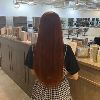 ロング ルチアパリ所属・rina/ レディースカットのヘアスタイル