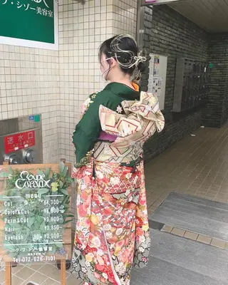 coupe ciseauxのヘアスタイル