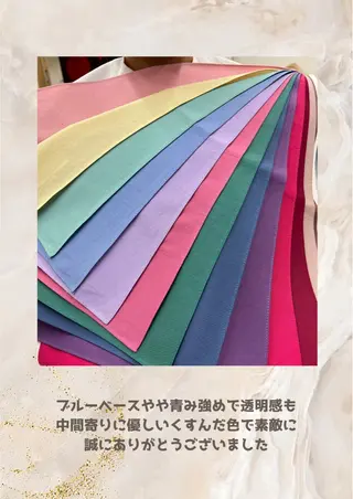 パーソナルカラー診断 自由が丘💐ブルームのその他イメージ