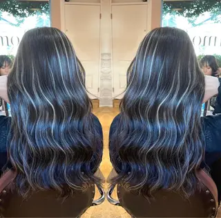 ロング Dimo＆所属・ハイライトカラー /ダイスケのヘアスタイル