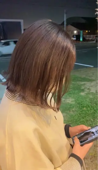 ミディアム カラー rink / ETOILEのヘアスタイル