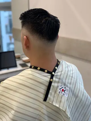 ショート メンズ BINGO HAIR WORKS 【ビンゴヘアワークス】所属・🎱メンズフェード 特化HYOGA🎱のヘアスタイル