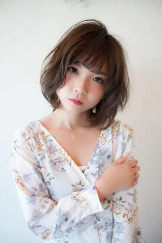 ミディアム カラー RESBORN所属・長岡 大偉のヘアスタイル